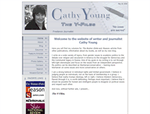Tablet Screenshot of cathyyoung.net